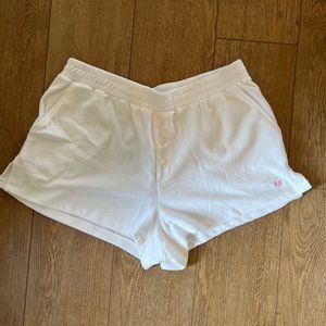 Stoney Clover x Target terrycloth white shorts